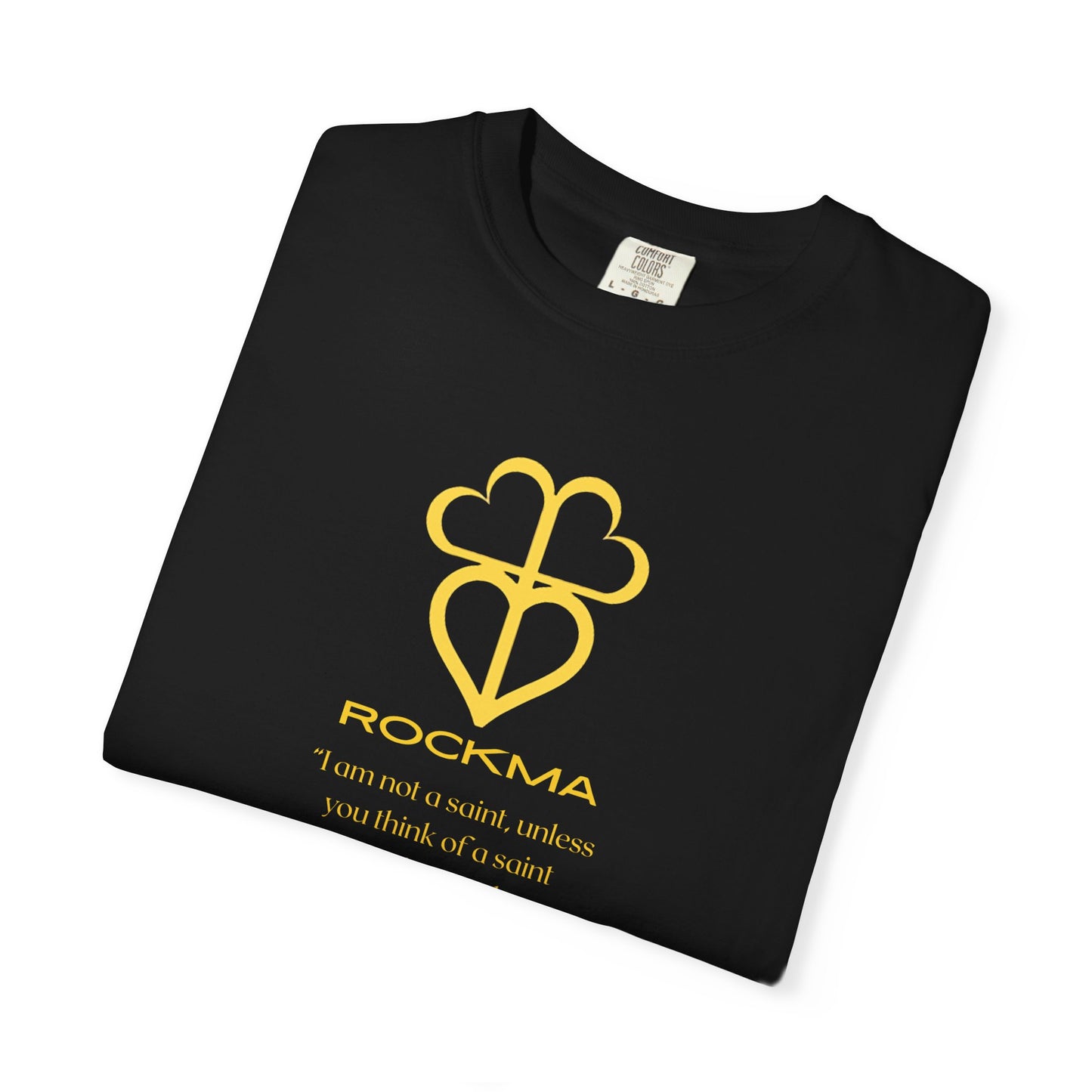 RockMa Nelson Mandela Inspirational Unisex Soft-Washed Graphic T-shirt
