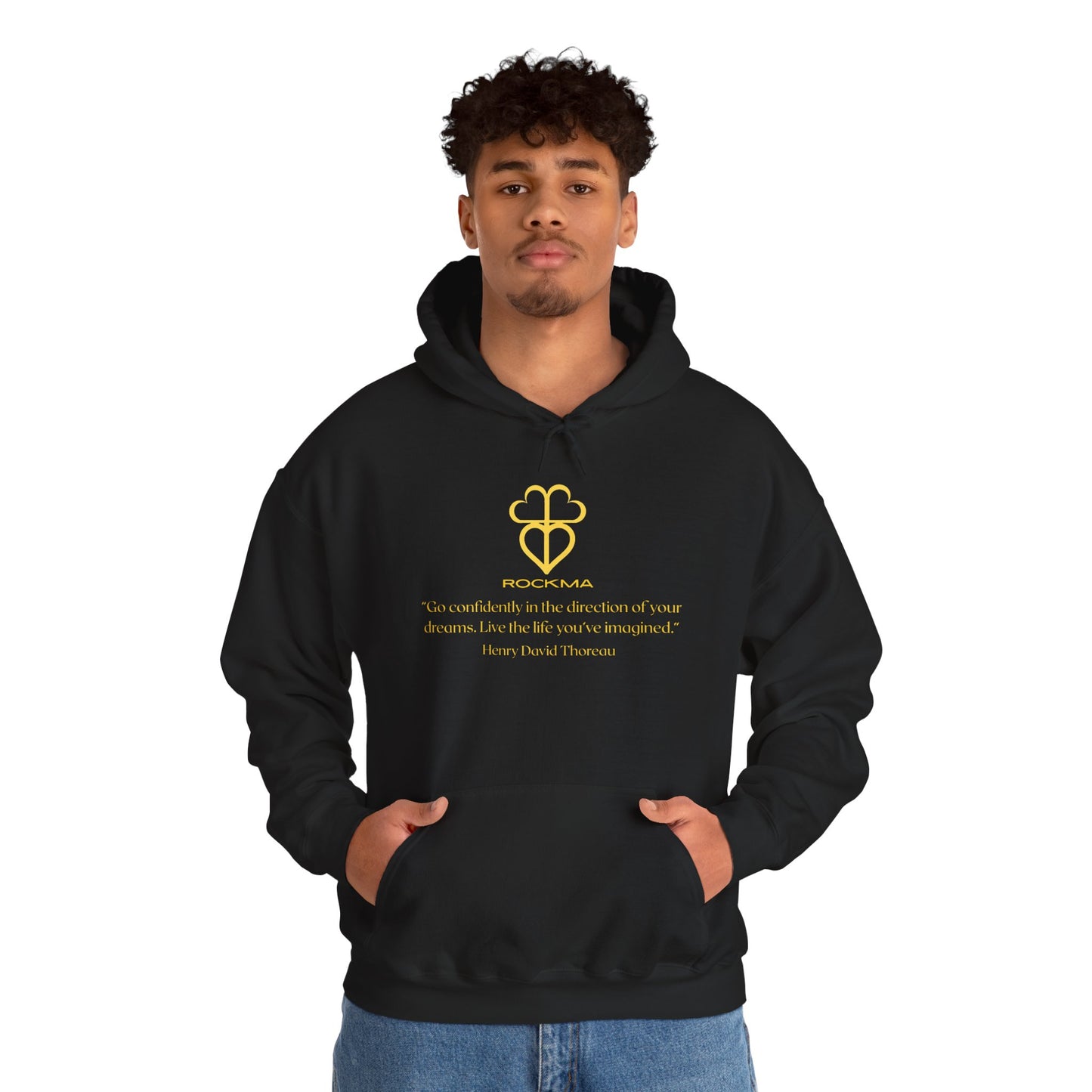RockMa Henry David Thoreau Cozy Unisex Heavy Blend™ Hoodie