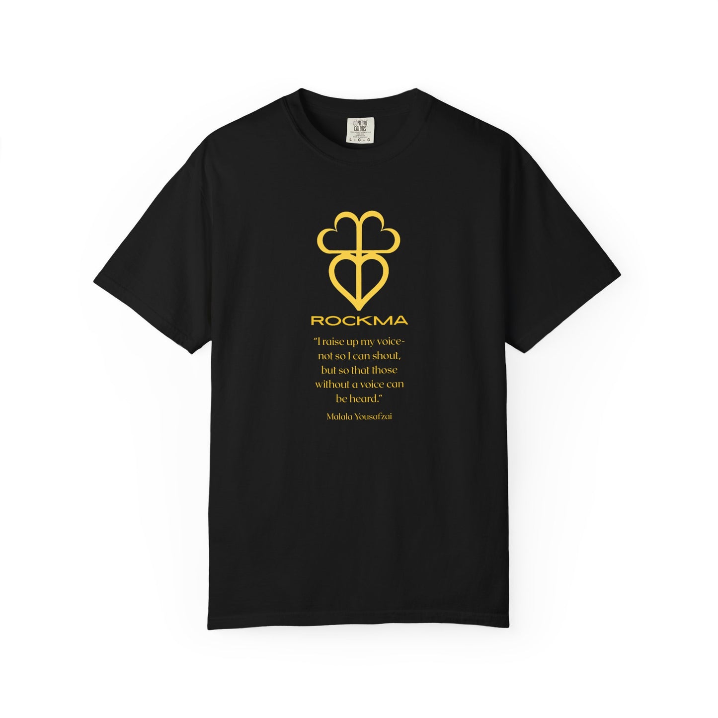 RockMa Malala Yousafzai Inspirational Unisex Soft-Washed Graphic T-shirt