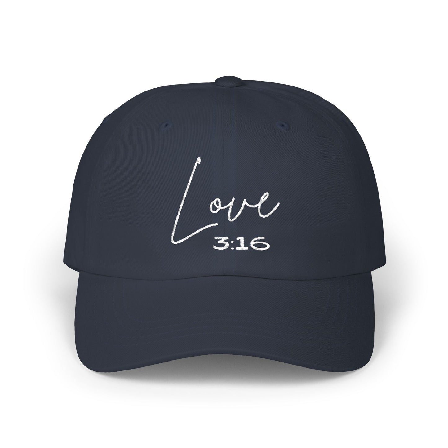 RockMa "Love 3:16" Embroidered Christian Baseball Hat
