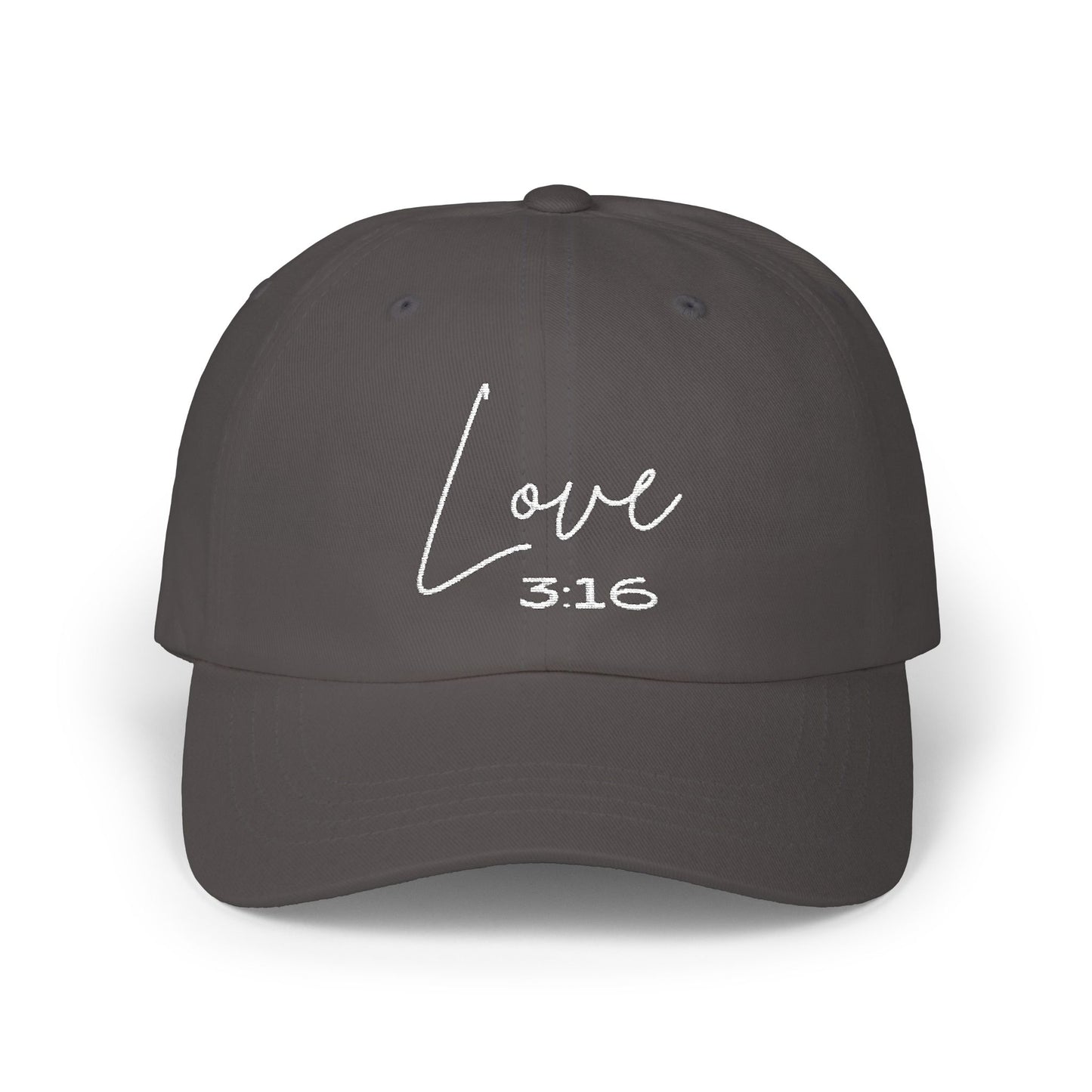 RockMa "Love 3:16" Embroidered Christian Baseball Hat