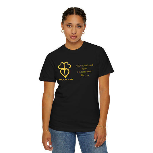 RockMa Tina Fey Inspirational Unisex  Soft-Washed Graphic T-shirt