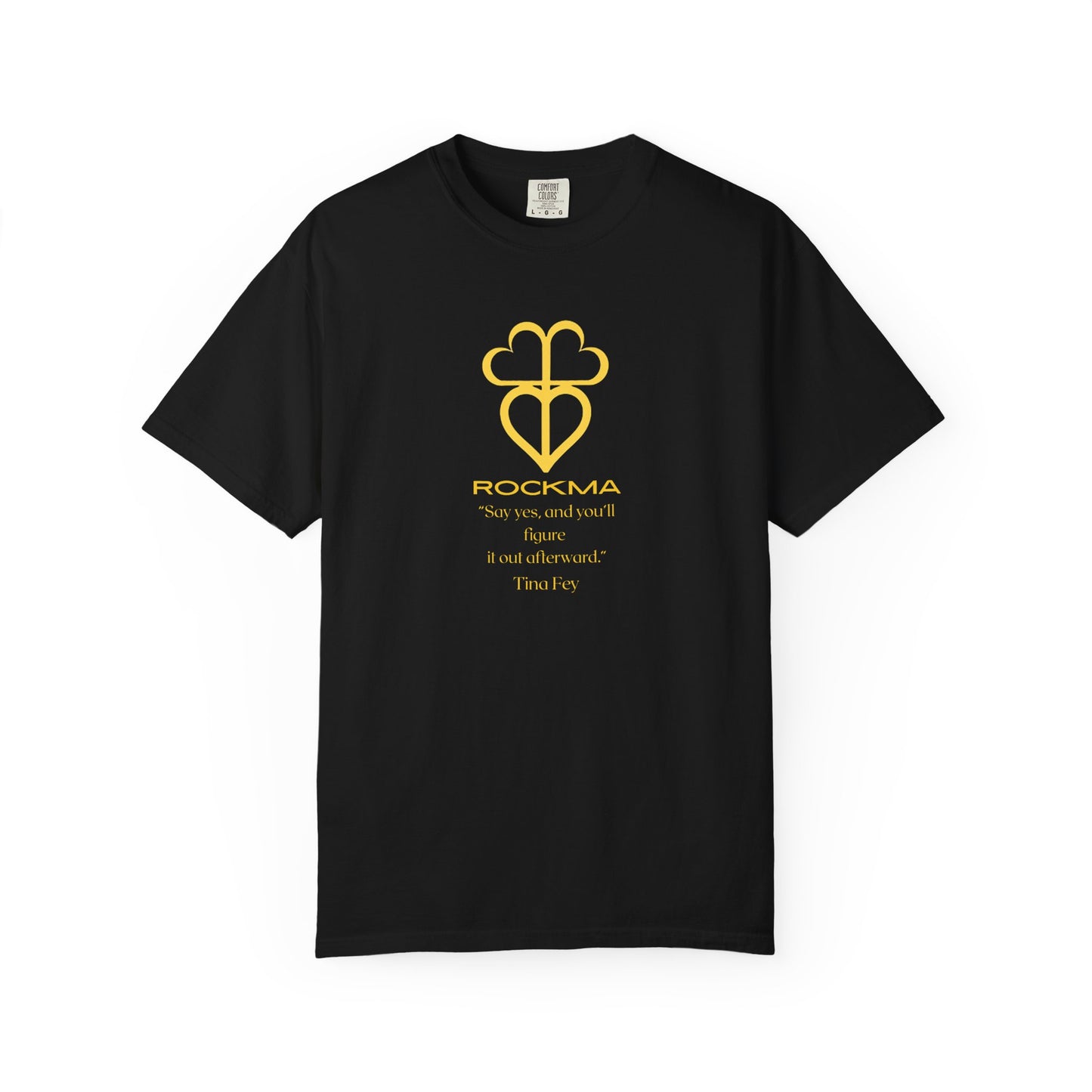 RockMa Tina Fey Inspirational Unisex Soft-Washed Graphic T-shirt